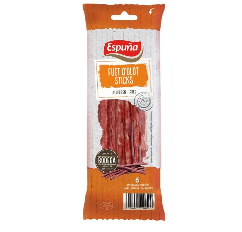Sticks de fuet d'Olot 60g
